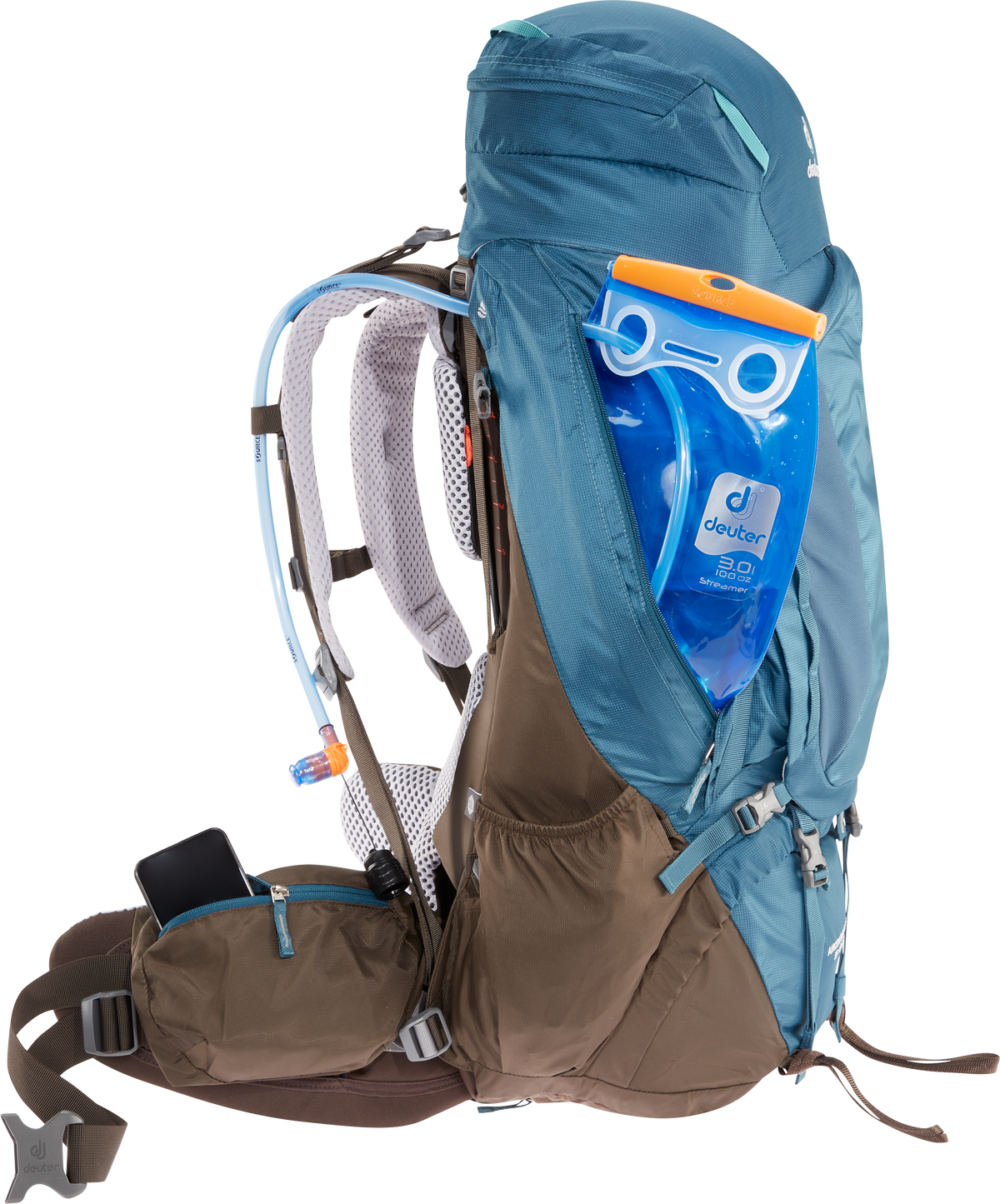 Deuter Unisex Blue Aircontact PRO 55 + 15 SL