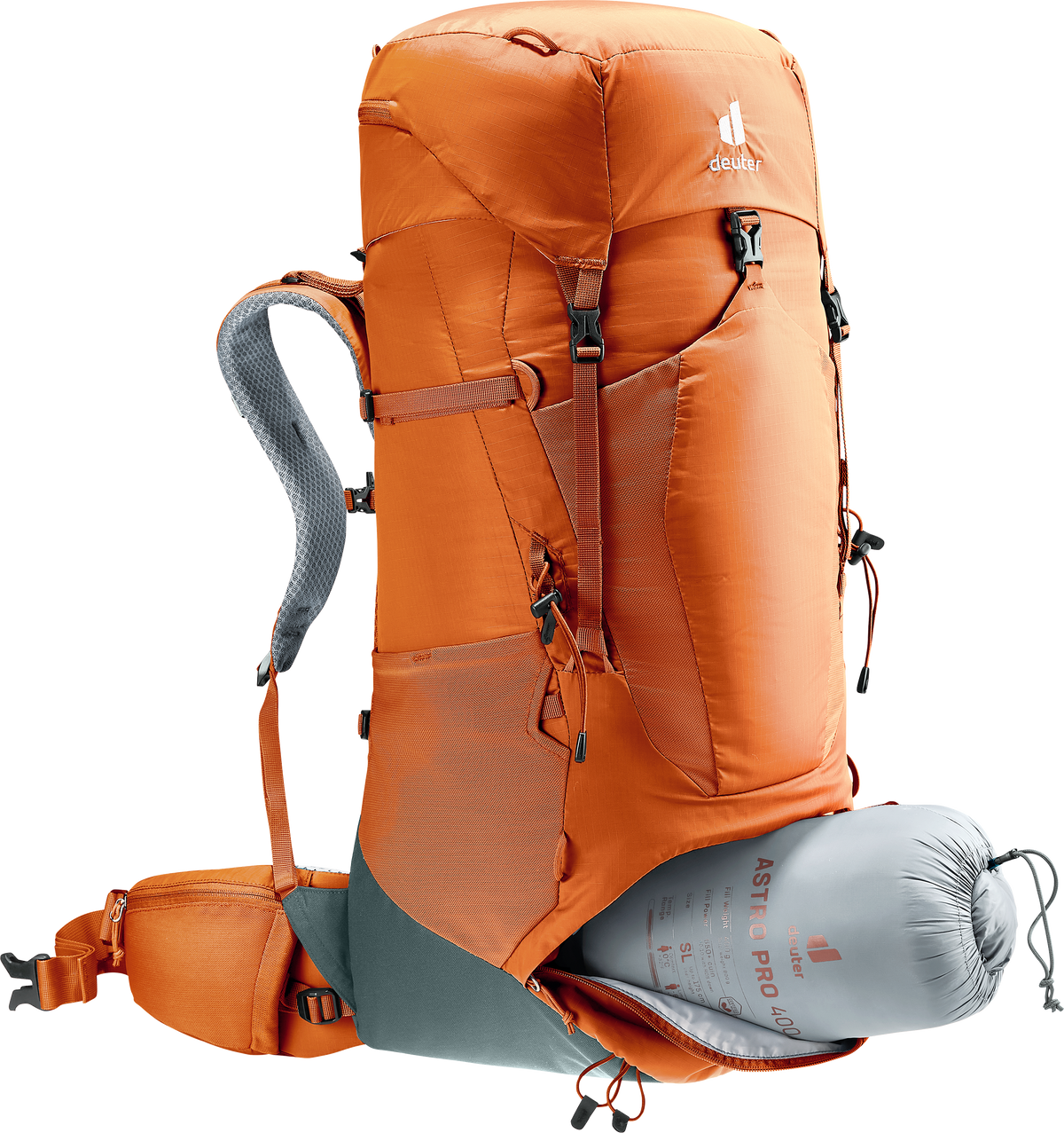 Deuter Unisex Orange Aircontact Lite 40 + 10