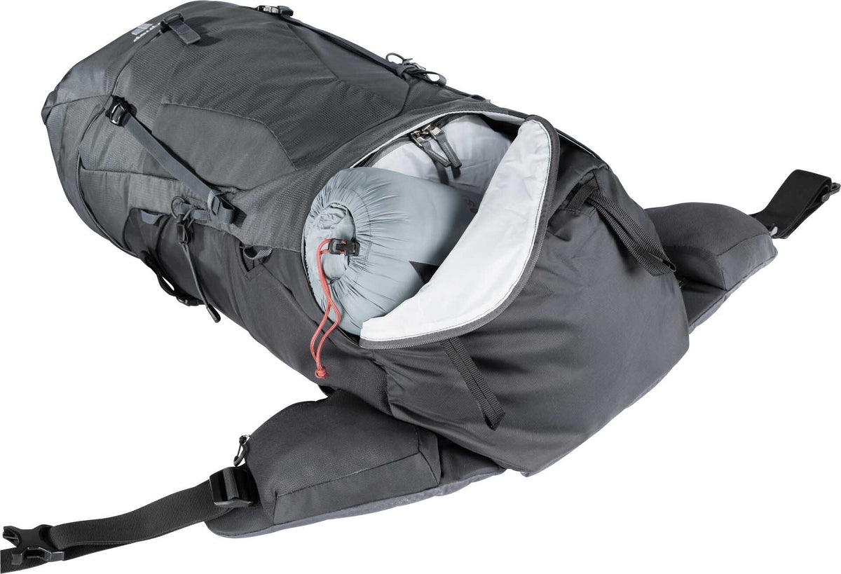 Deuter Unisex Black Aircontact Lite 65 + 10