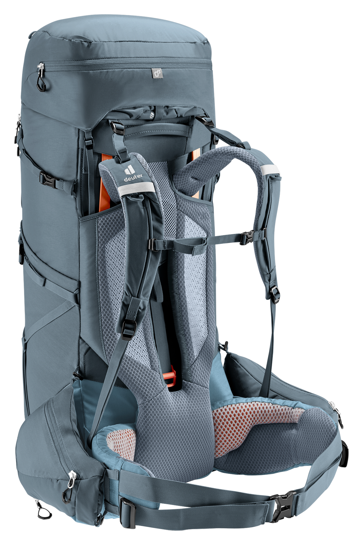 Deuter Unisex Black Aircontact Core 60+10L Backpack