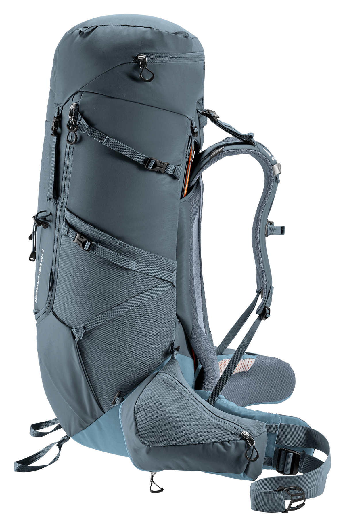 Deuter Unisex Black Aircontact Core 60+10L Backpack