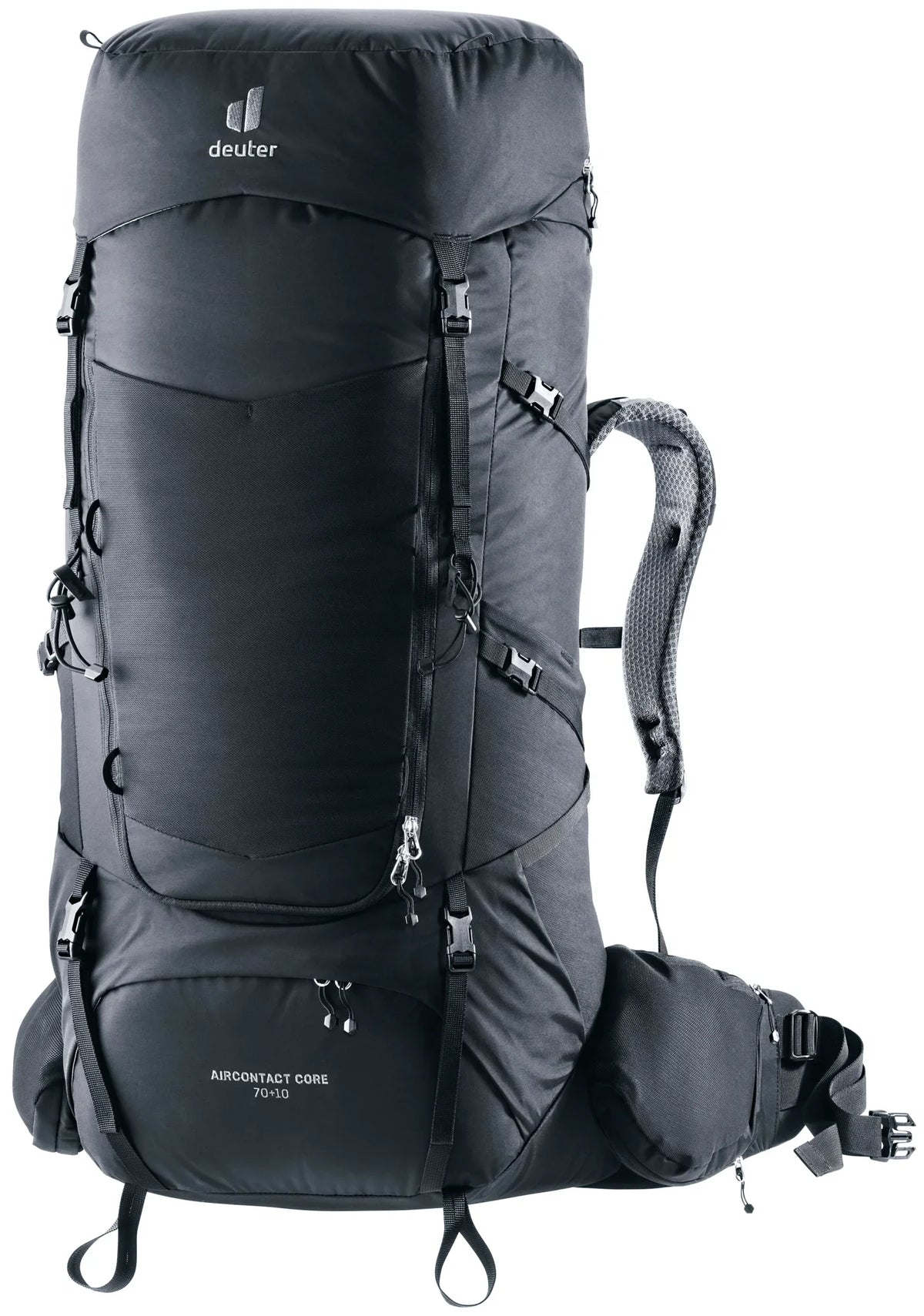 Deuter Unisex Black Aircontact Core 70+10 L Backpack