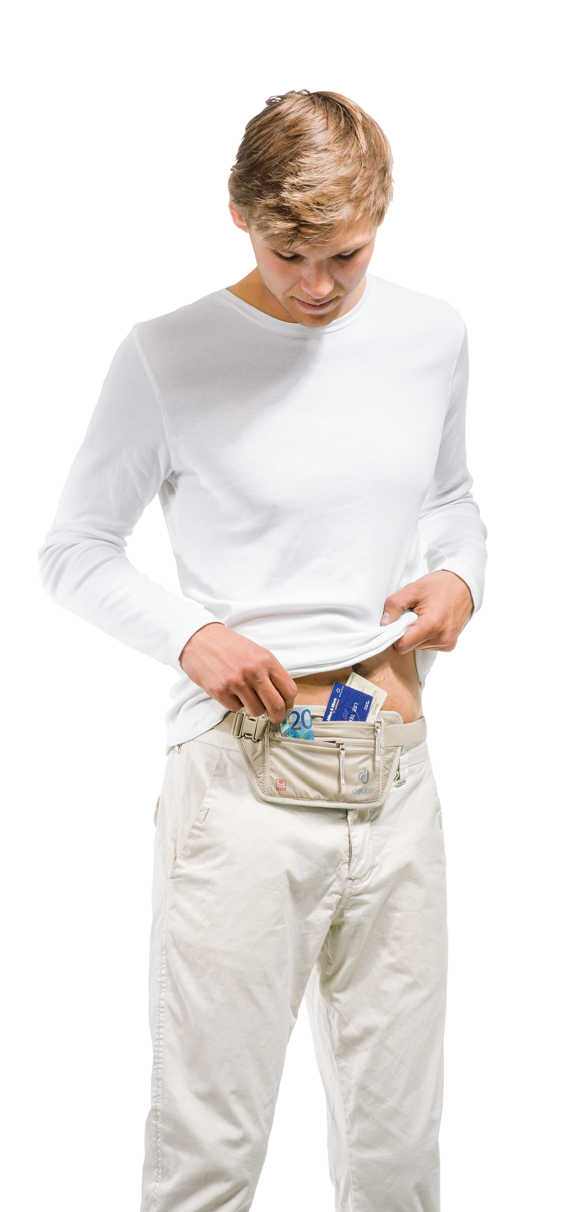 Deuter Unisex Beige Security Money Belt I RFID BLOCK